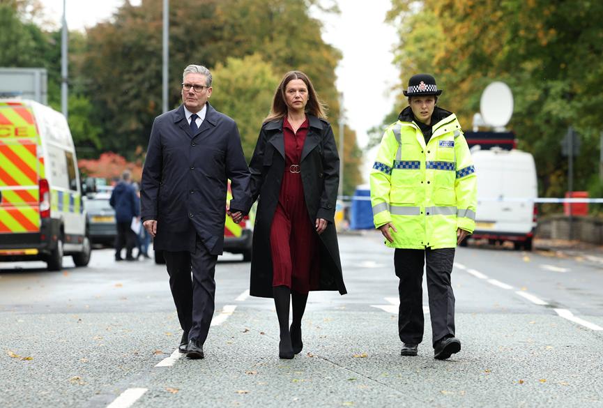 victoria starmer keir starmer - ADAM VAUGHAN/PAP/EPA