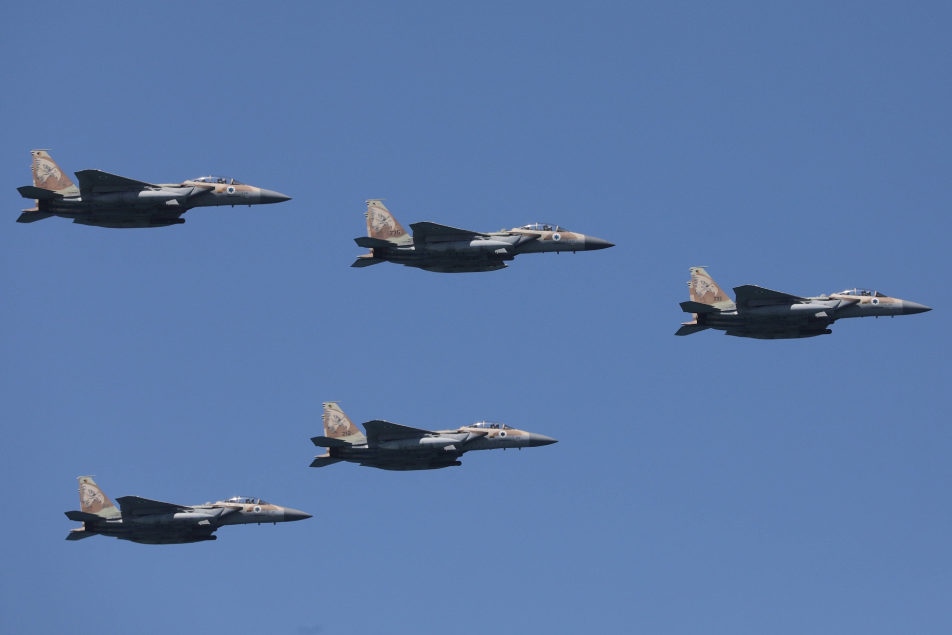 f16 izrael - ABIR SULTAN - PAP/EPA