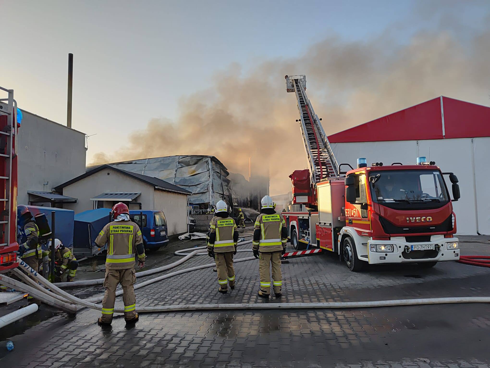 Pożar wągrowiec - KW PSP w Poznaniu
