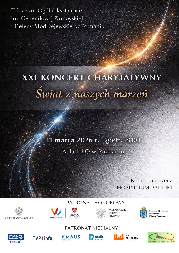 Świat z naszych marzeń - koncert charytatywny - Organizator