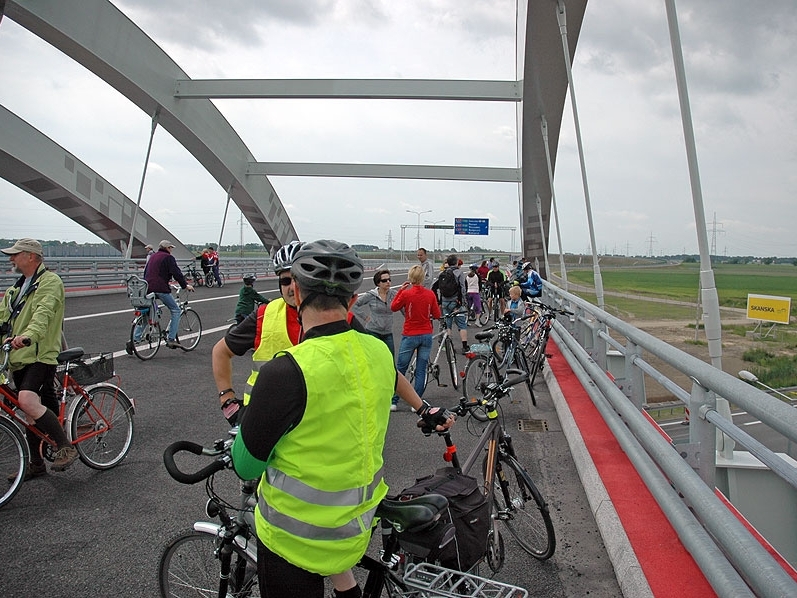 Przejazd po obwodnicy - przed otwarciem - mojedopiewo.pl