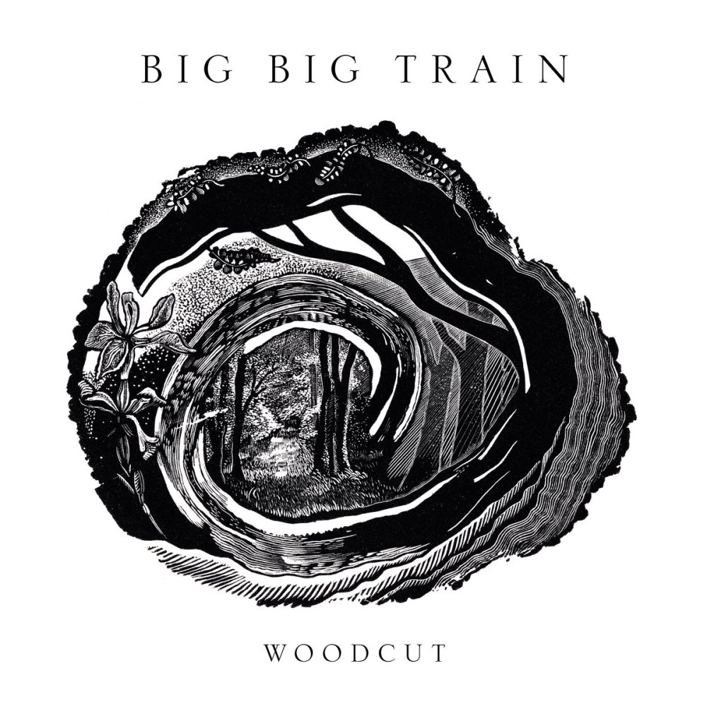 Big Big Train „Woodcut” - okładka płyty