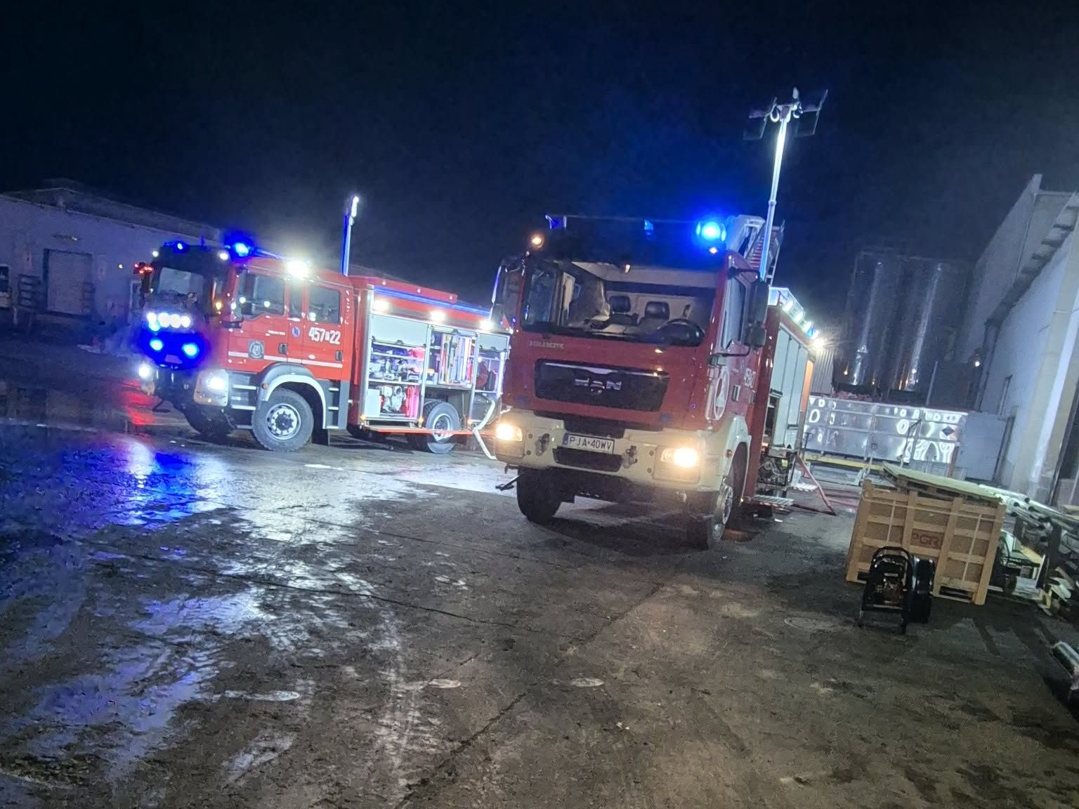 pożar jarocin - Ochotnicza Straż Pożarna w Jarocinie