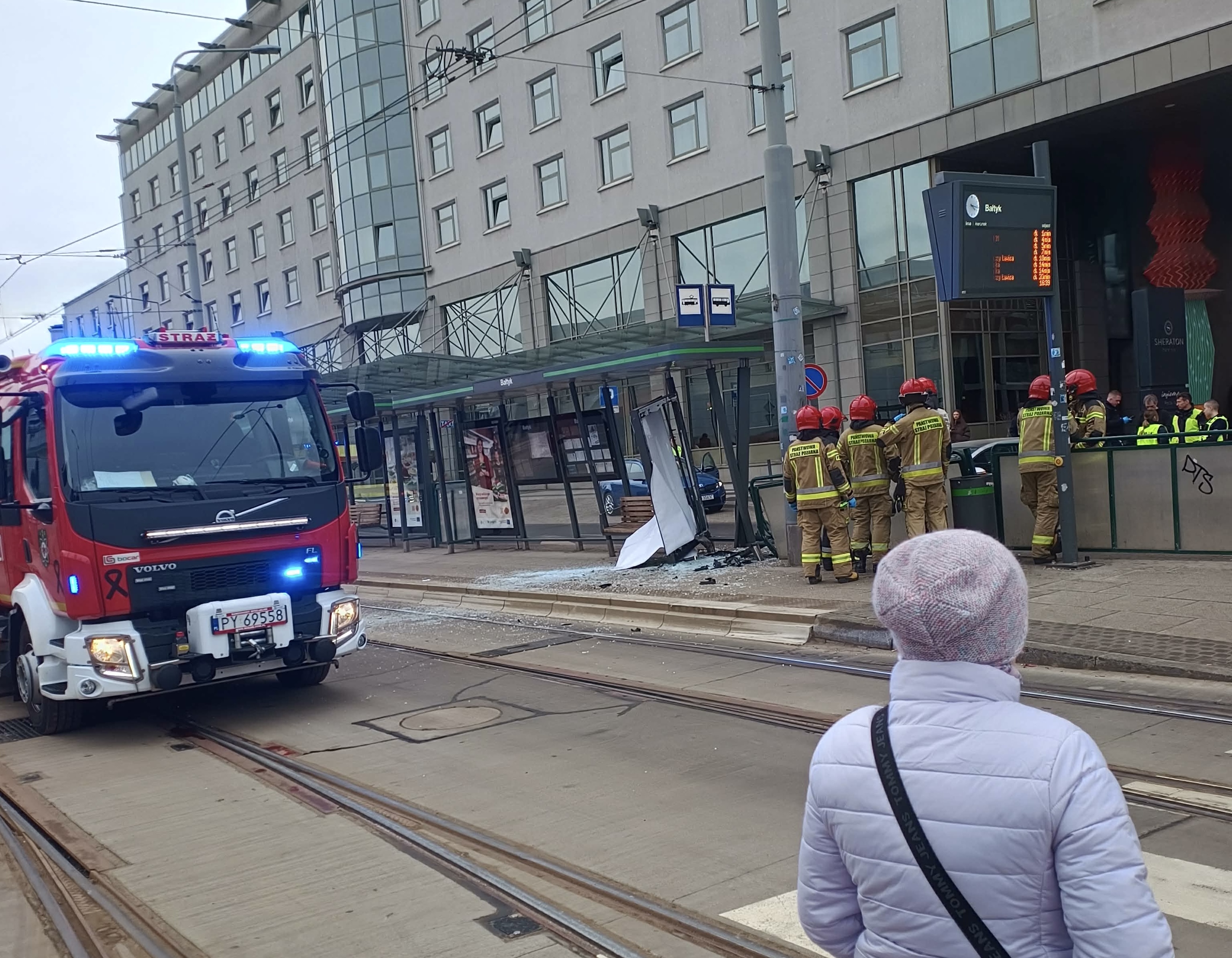 wypadek poznań bałtyk - Słuchacz