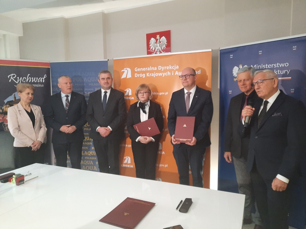 umowa trasa rychwał - Michalina Maciaszek - Radio Poznań