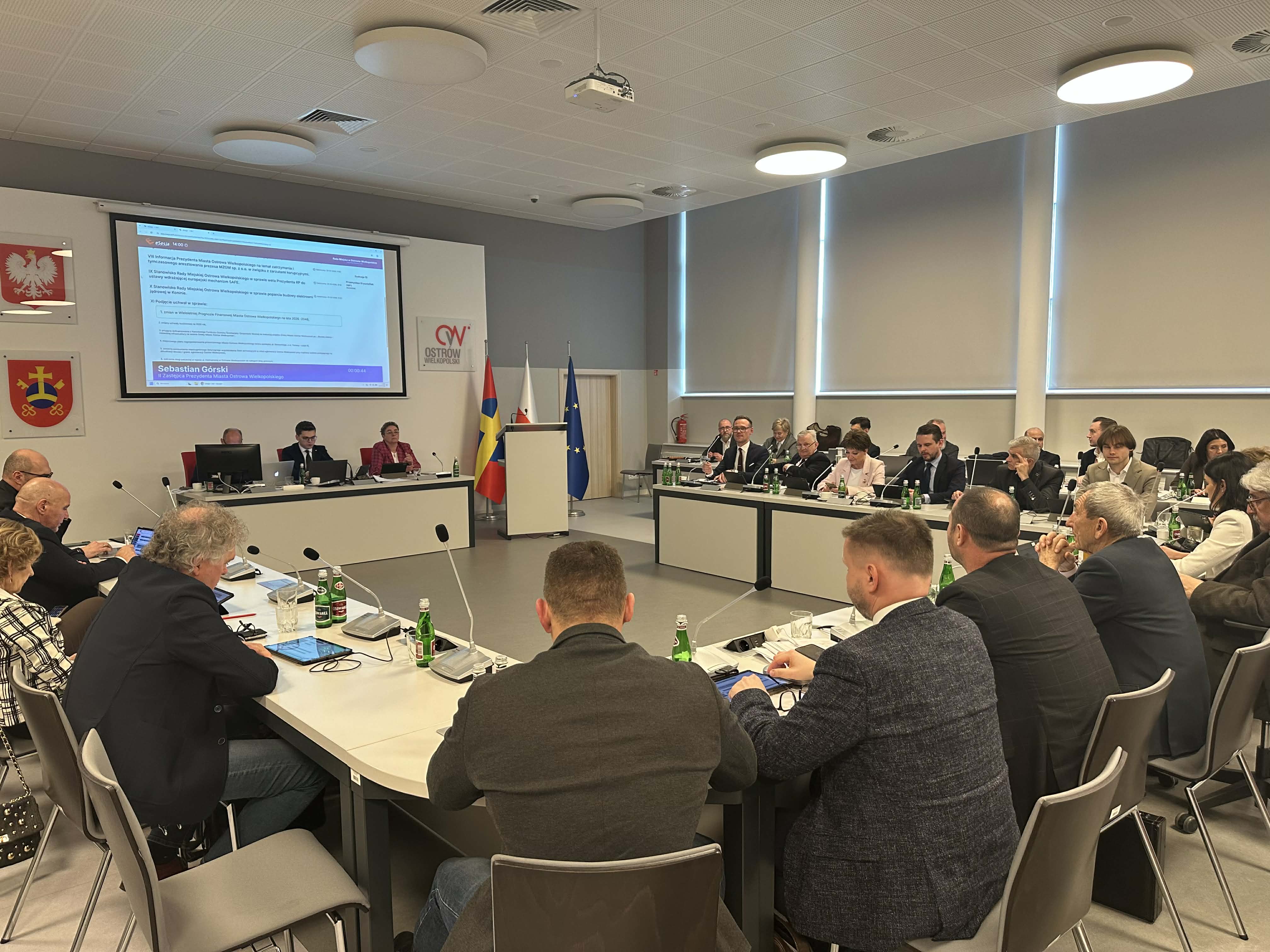 sesja rady miasta ostrów wielkopolski - Danuta Synkiewicz  - Radio Poznań