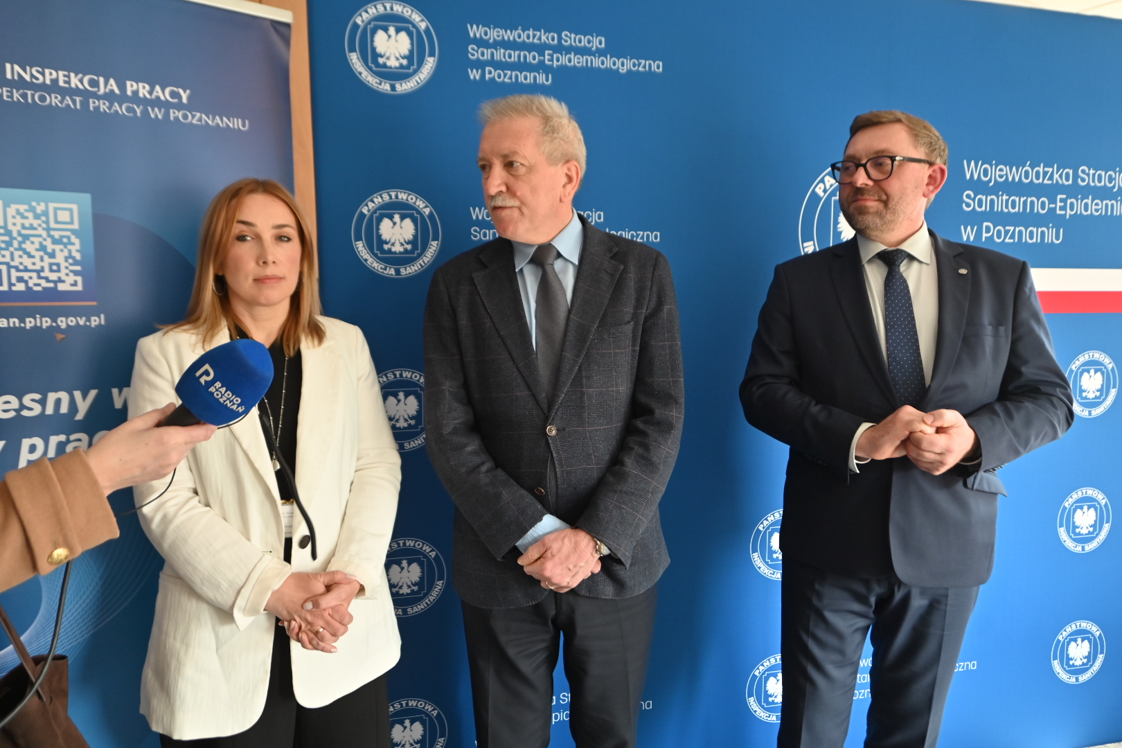 konferencja sanepid - Wojtek Wardejn - Radio Poznań