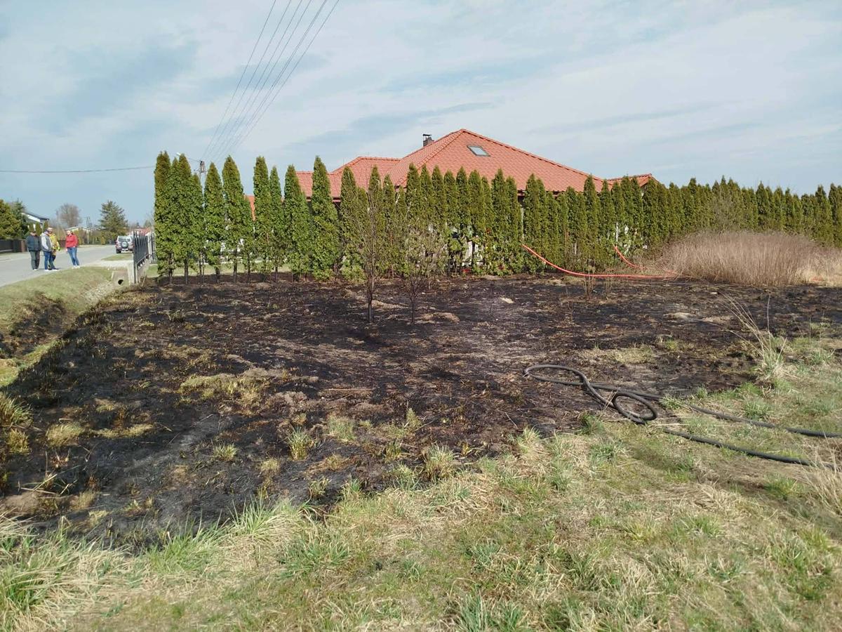 pożar w kierznie - Daniel Tarchała - Radio Sud