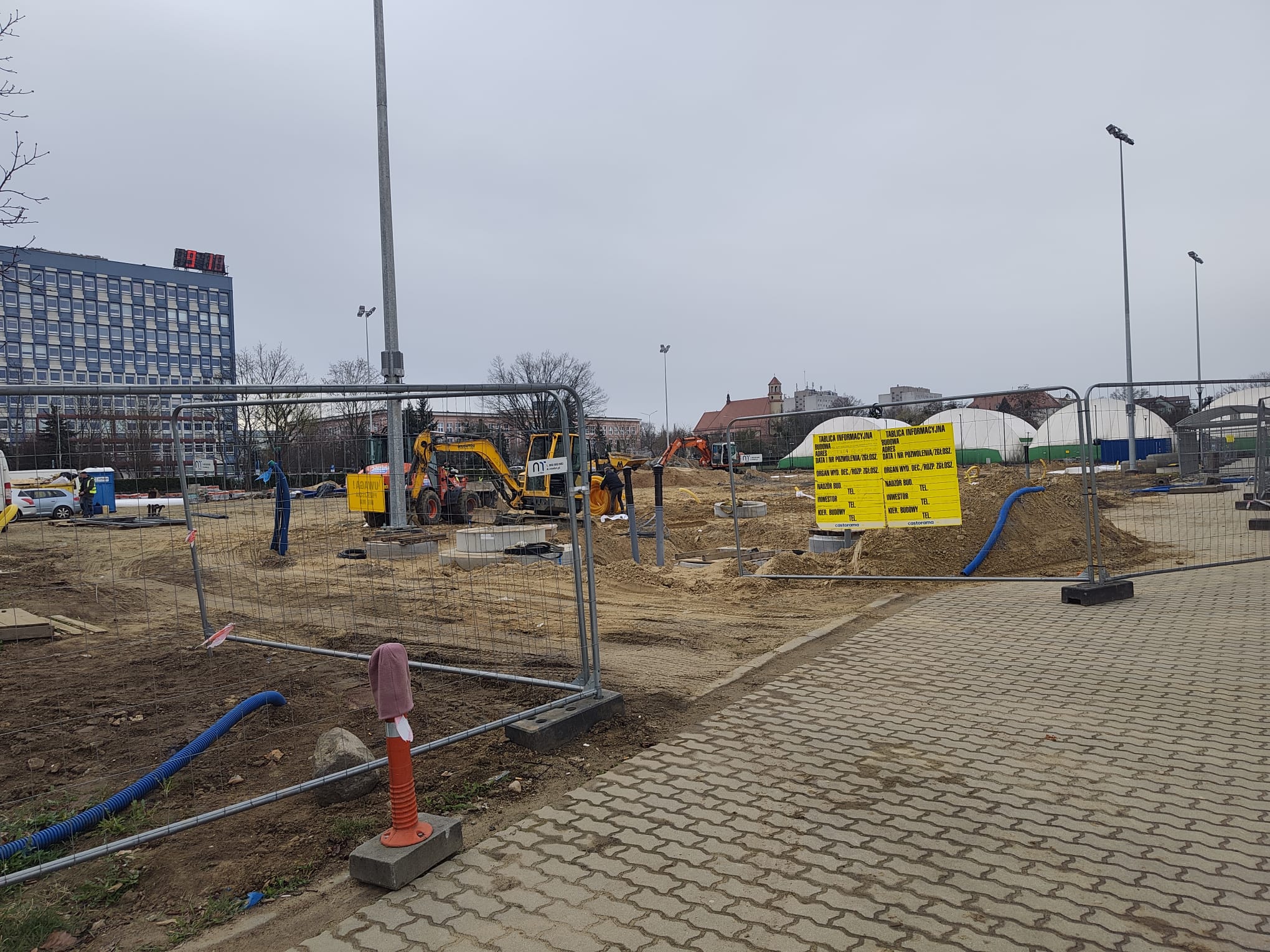 boisko politechnika budowa - Dawid Cytrowski