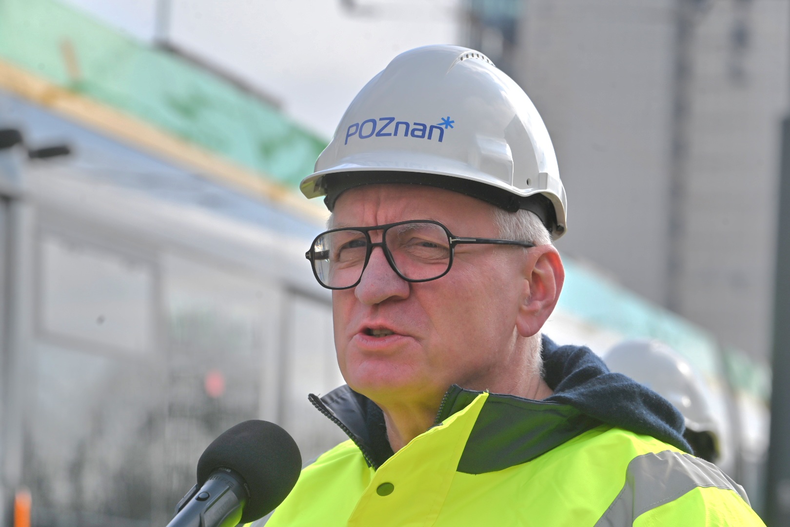 jacek jaśkowiak kask budowa - Wojtek Wardejn - Radio Poznań