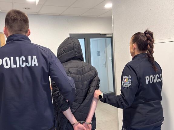 zatrzymany złodziej opalenica - KPP Nowy Tomyśl