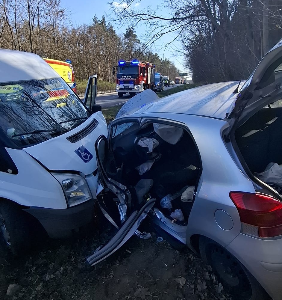 wypadek - KM PSP Leszno