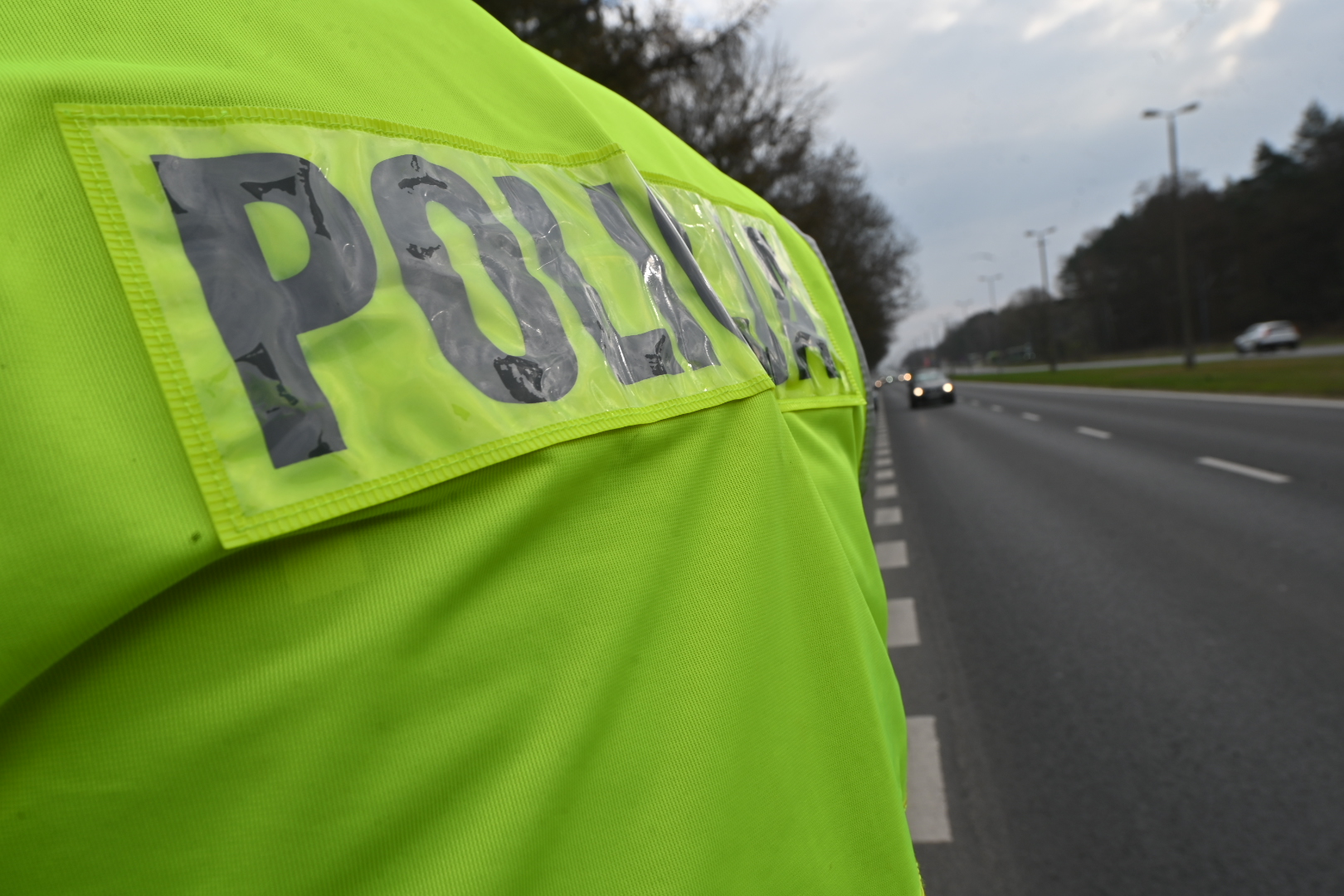drogówka policja kontrola drogowa detal alkomat - Wojtek Wardejn  - Radio Poznań