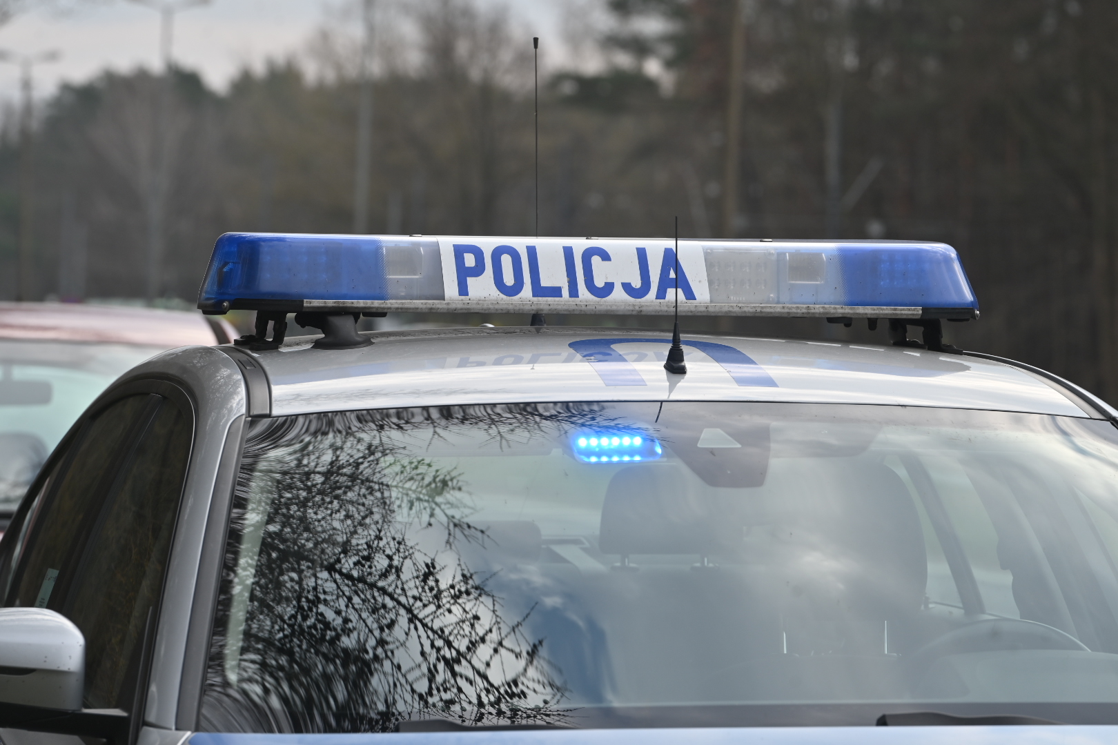 drogówka policja kontrola drogowa detal alkomat - Wojtek Wardejn  - Radio Poznań