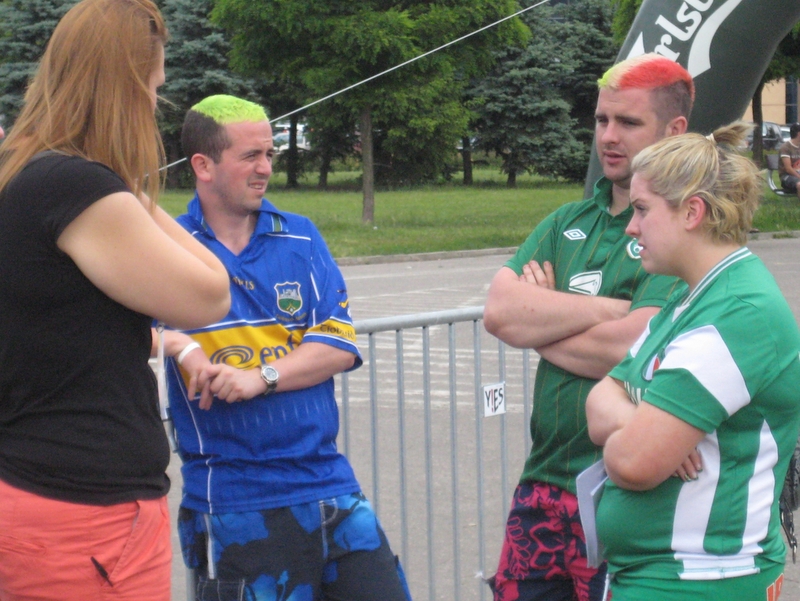 Irlandczycy w funcampie - Jacek Butlewski