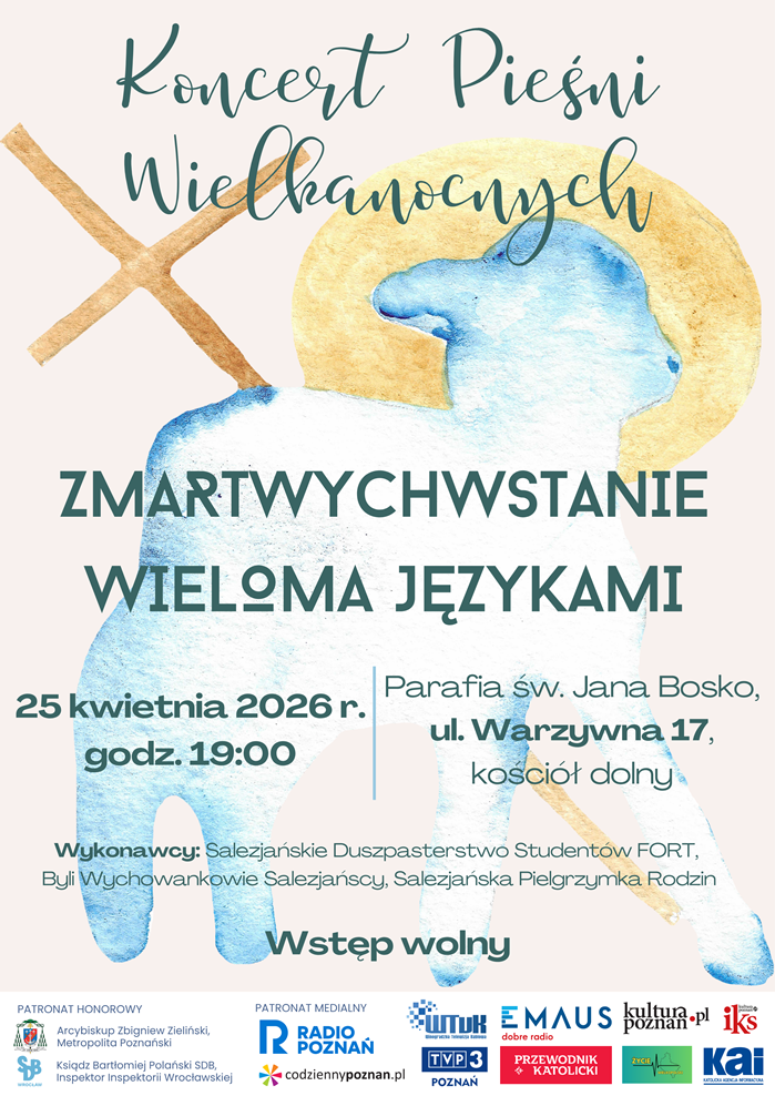 Koncert Pieśni Wielkanocnych - "Zmartwychwstanie Wieloma Językami" - Organizator
