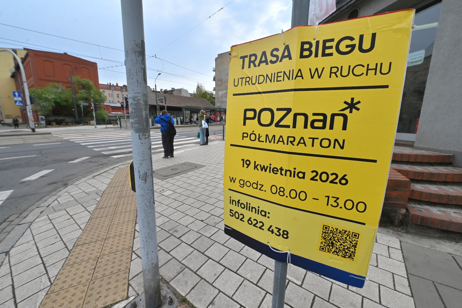 utrudnienia półmaraton - Wojtek Wardejn  - Radio Poznań