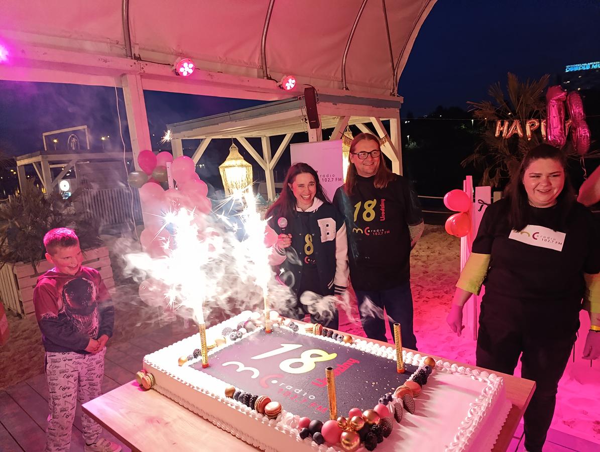 18 urodziny mc radio - Jerzy Piasny, Joanna Małecka-Wenz - Radio Poznań