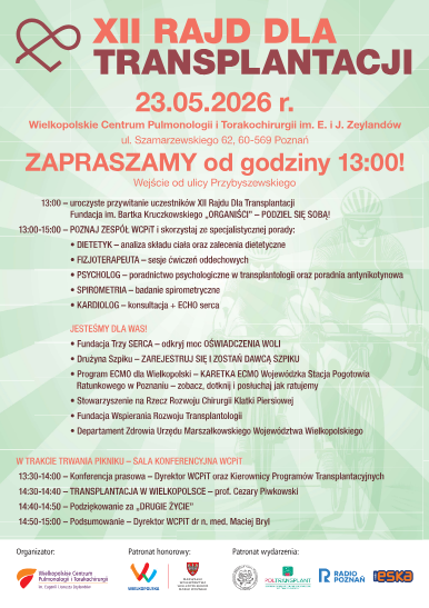 Meta XII Rajdu dla Transplantacji — 23.05.2026 - Organizator