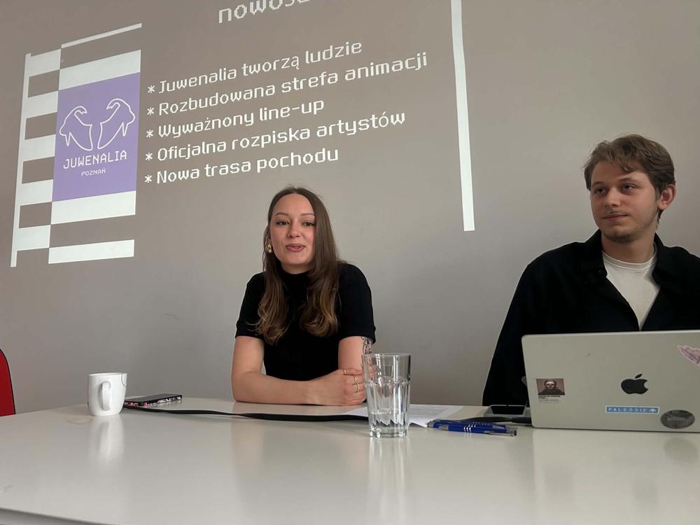 juwenalia organizatorzy Larolina Brauntsch Jakub Janiec - Szymon Majchrzak - Radio Poznań