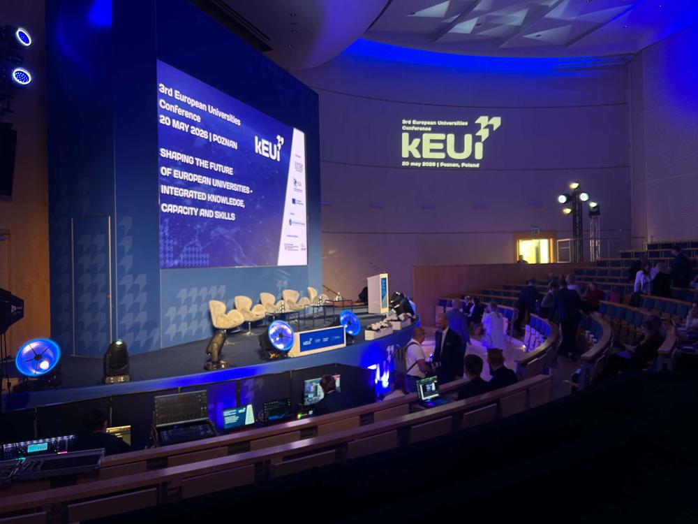 Konferencja Uniwersytetów Europejskich - Szymon Majchrzak - Radio Poznań