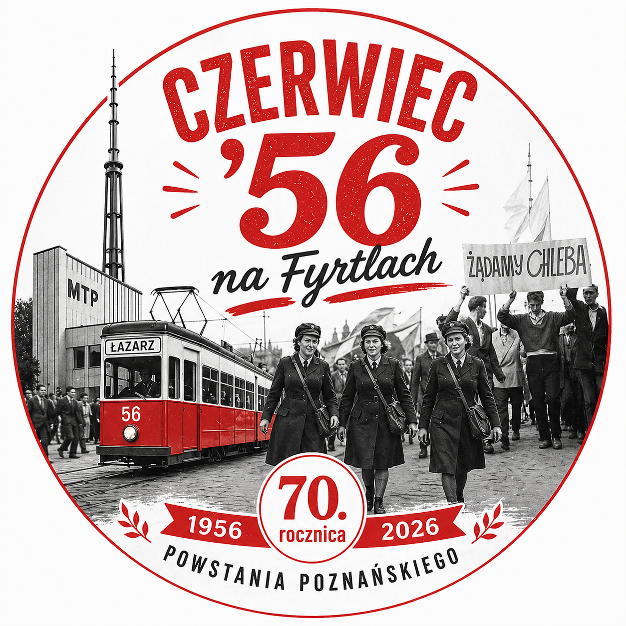 „Czerwiec ’56 na Fyrtlach” – historyczne spacery i piknik rodzinny z okazji 70. rocznicy Poznańskiego Czerwca - Organizator