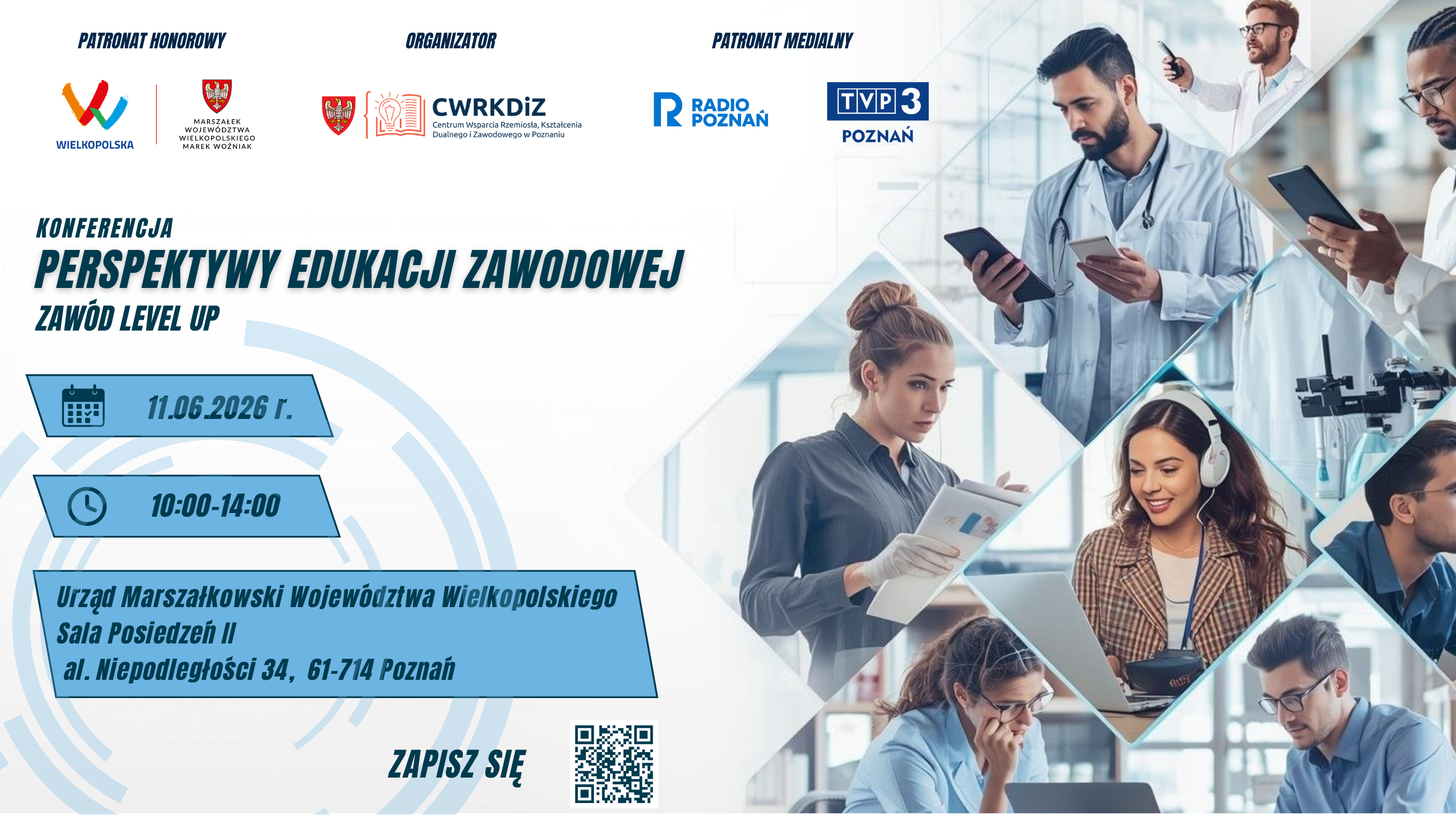 „Perspektywy Edukacji Zawodowej – Zawód Level Up” - Organizator