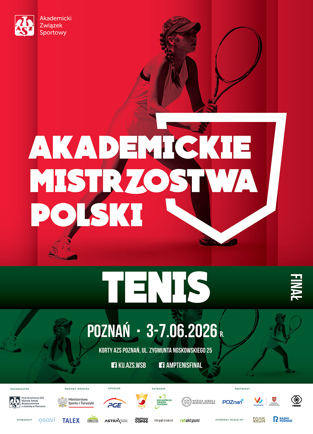 Walka o medale tenisowych AMP w Poznaniu. „Ciężko jest wytypować faworytów” - Organizator