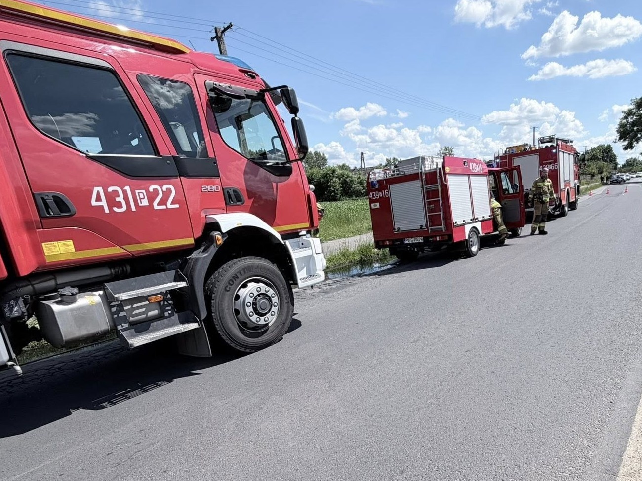 wypadek bryczka bodzewo - OSP Bodzewo