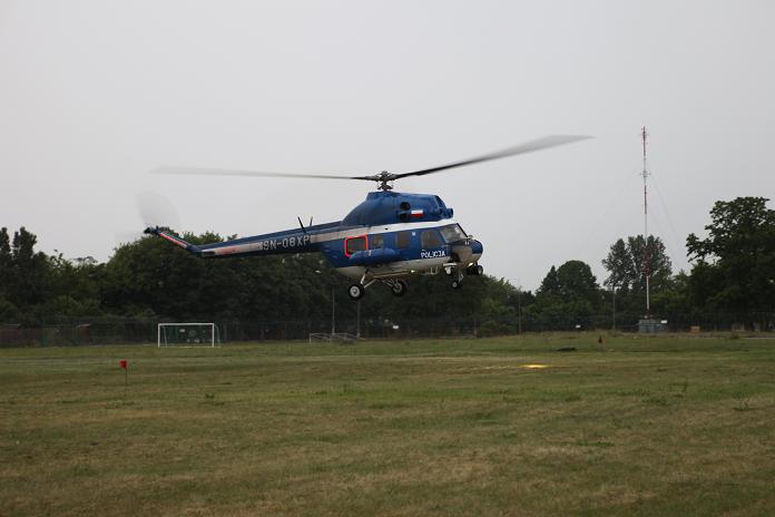 Śmigłowiec policyjny - Policja/Poznań