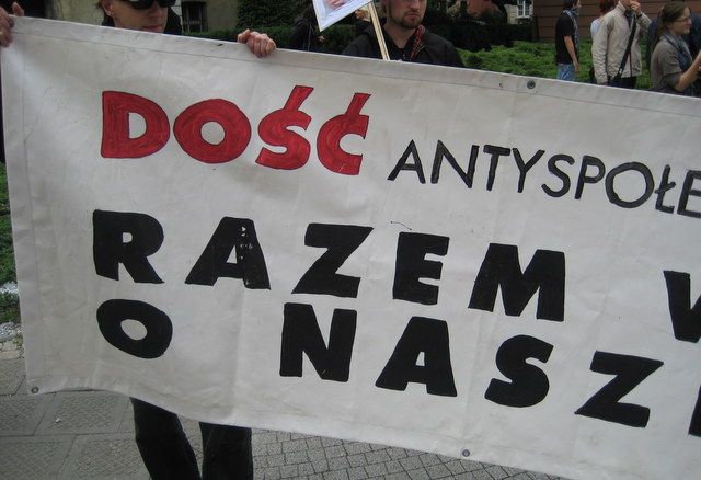 Anarchiści w obronie lokatorów - Jacek Butlewski