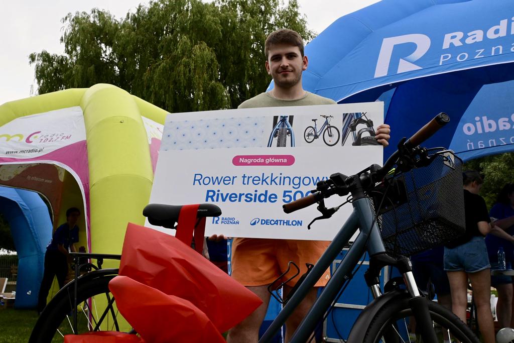 Piknik rowerowy Radia Poznań rowery rower Rusałka aktywny wypoczynek wakacje - Maciej Trzciński - Radio Poznań