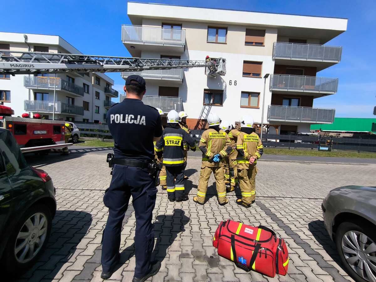czad w wągrowcu - KPP Wągrowiec