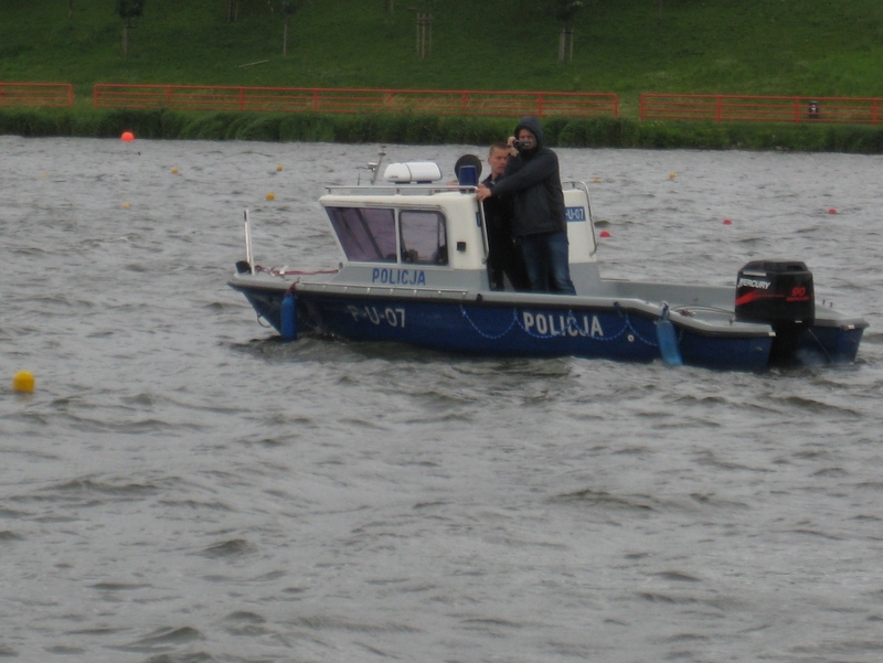 Ćwiczenia ratownicze - jezioro Malta - Aleksandra Włodarczyk