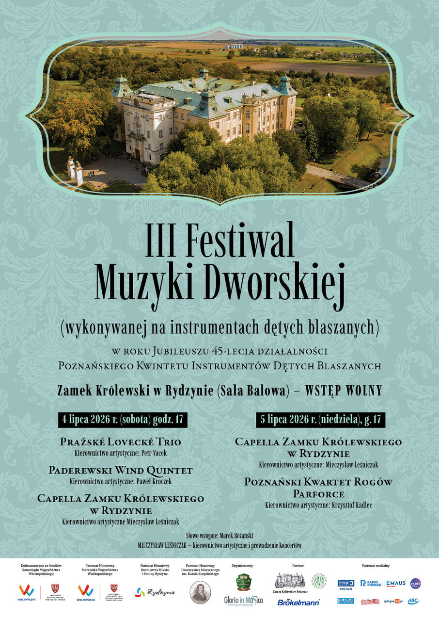 Stowarzyszenie "Gloria in Musica" zaprasza na Festiwal Muzyki Dworskiej - Organizator