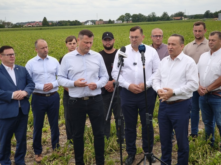 stefan krajewski wizyta lipno straty grad - Bartłomiej Klupś
