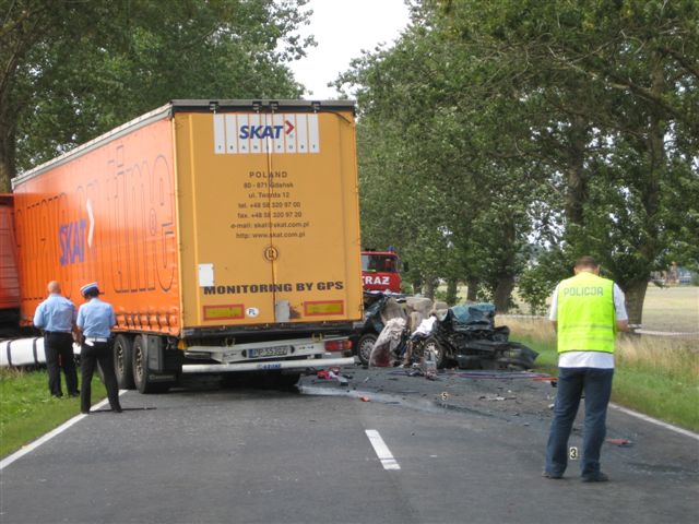 wypadek śmiertelny pod Lotyniem - Wiesława Pinkowska