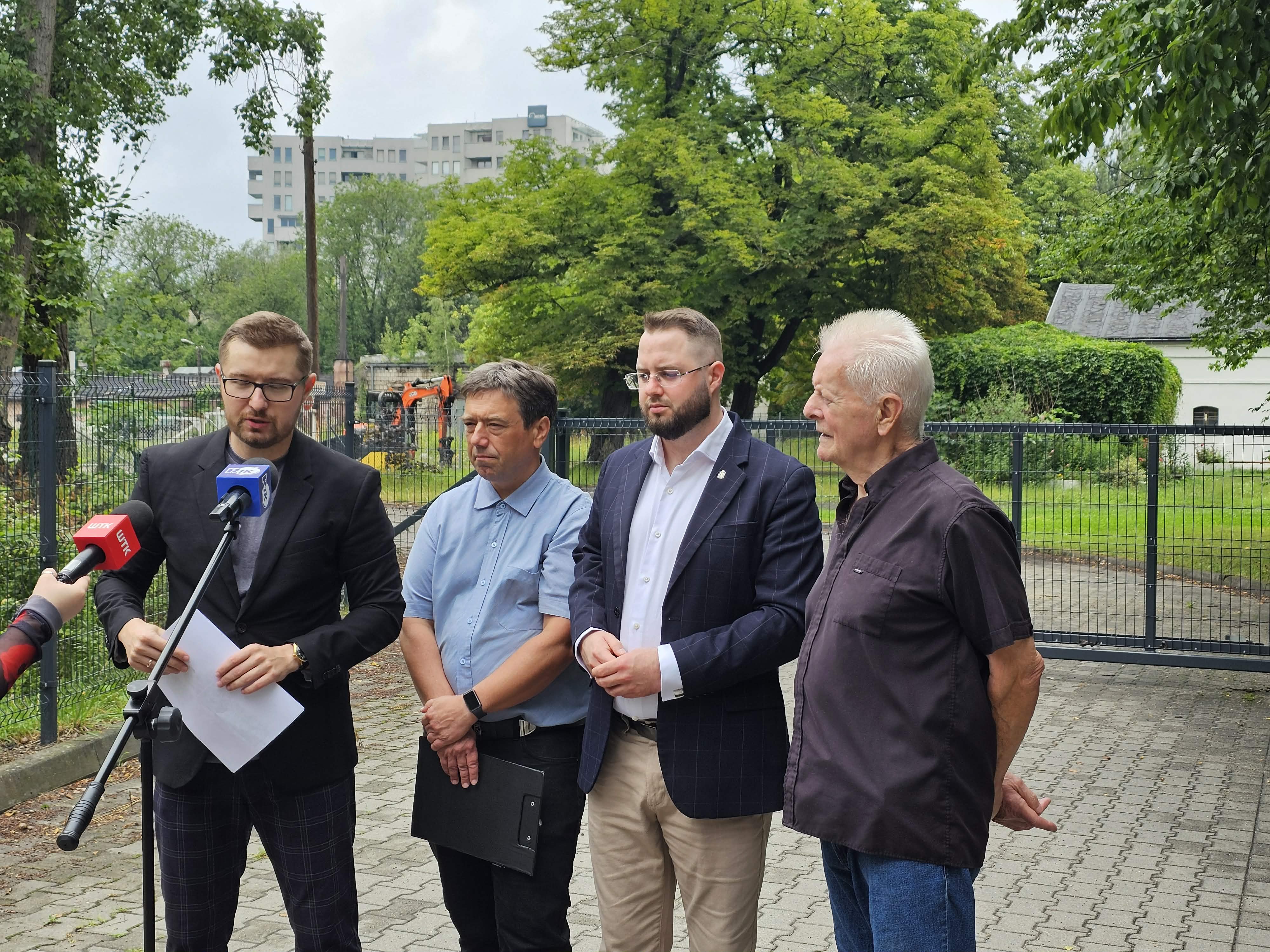 konferencja ws. zabudowy rataj  - Julian Kozanecki - Radio Poznań