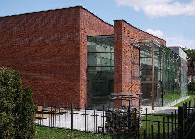 rezerwat archeologiczny budynek