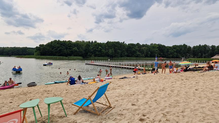 plaża w zaniemyślu zaniemyśl - Grzegorz Ługawiak