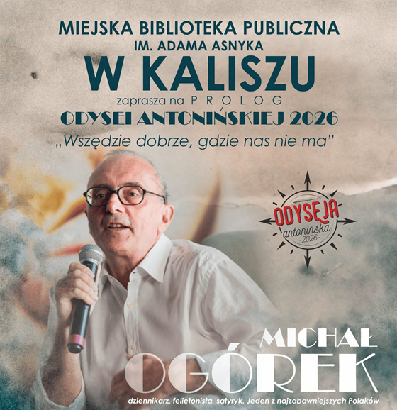 Michał Ogórek - Miejska Biblioteka Publiczna w Kaliszu