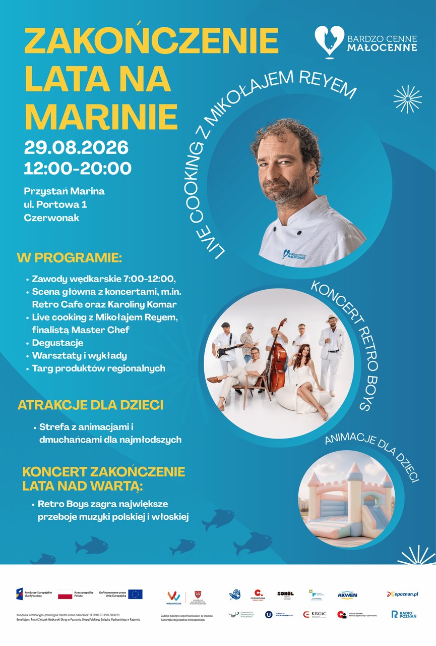 BARDZO CENNE MAŁOCENNE, CZYLI ZAKOŃCZENIA LATA NA MARINIE - Organizator