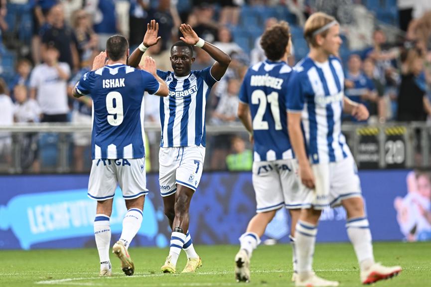 Lech Poznań świętuje - Jakub Kaczmarczyk/PAP
