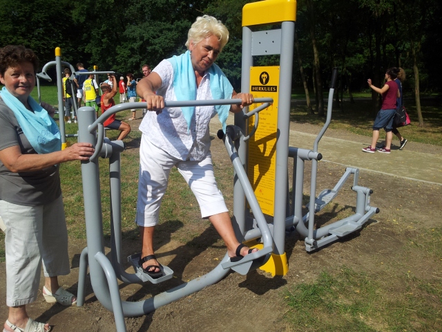 Seniorzy na siłowni - Ostrów Wlkp. - Jarosław Wardawy