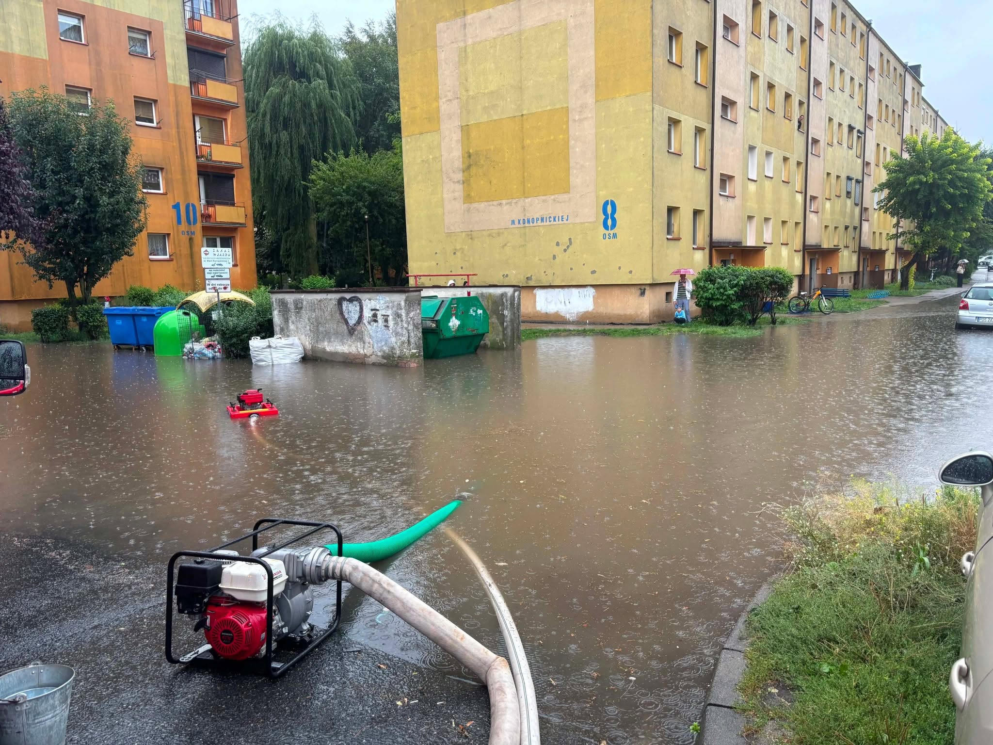 powódź ostrów - OSP Ostrów Wielkopolski