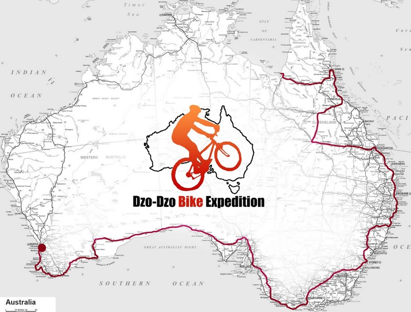 Australia - wyprawa Joachima - www.ddbe.com.pl