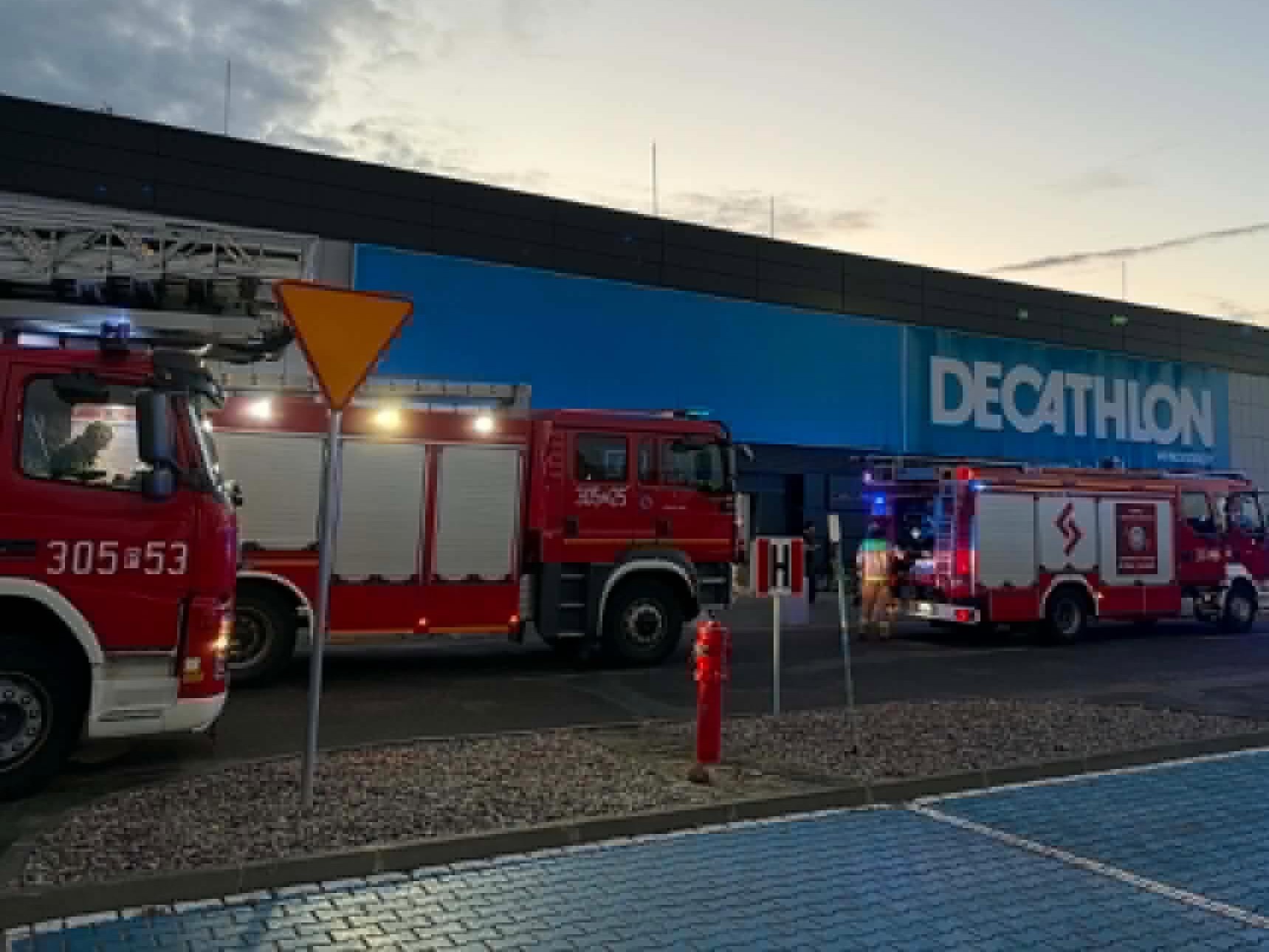 pożar roweru decathlon - Słuchacz