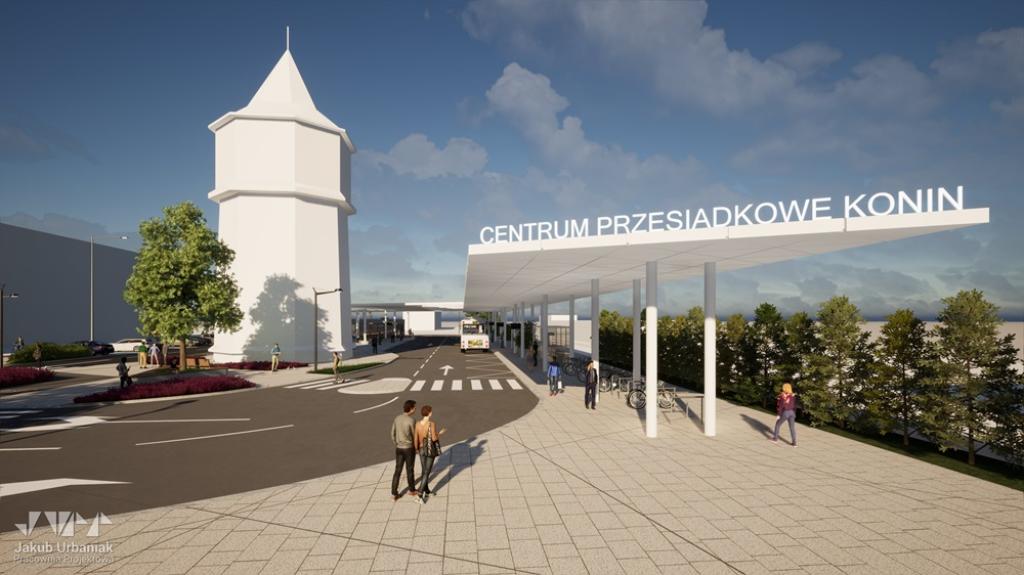 wizualizacja centrum przesiaadkowe konin - konin.pl