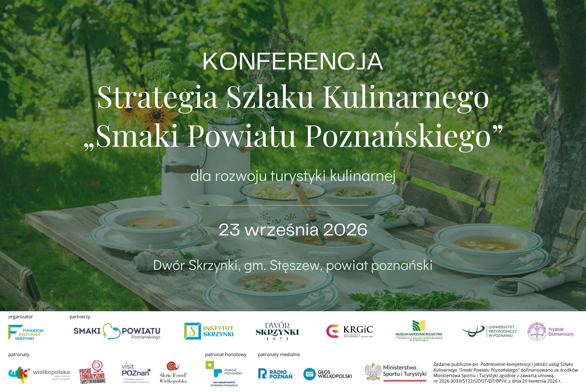 „Smaki Powiatu Poznańskiego” – wspólnie o przyszłości turystyki kulinarnej