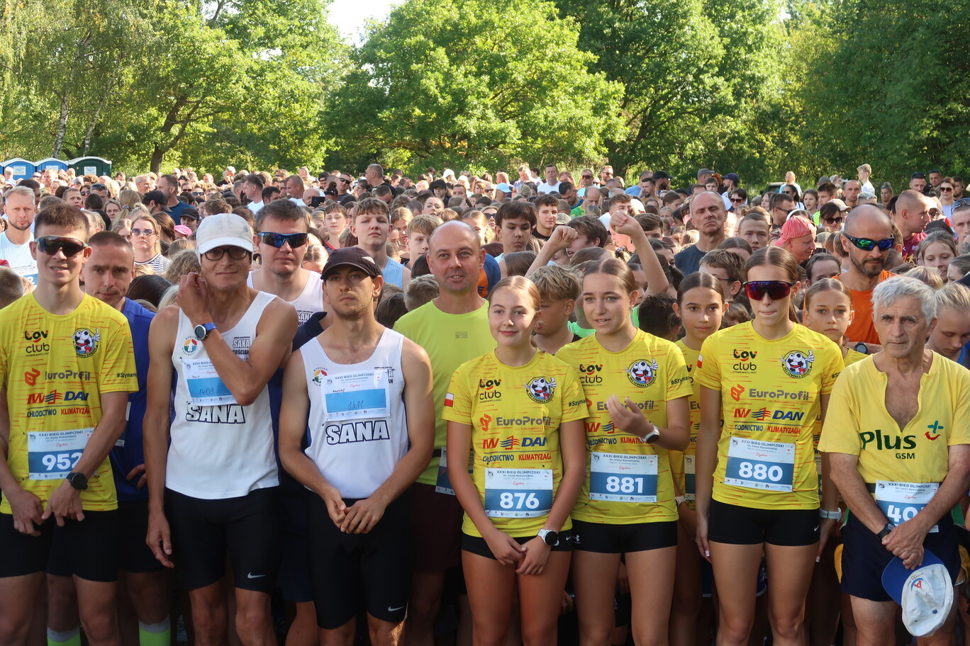 bieg olimpijski racot - Bartłomiej Klupś